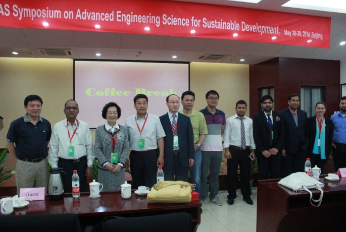 2014 CAS-TWAS Symposium on Advanced Engineering Science for Sustainable Development Held in Beijing