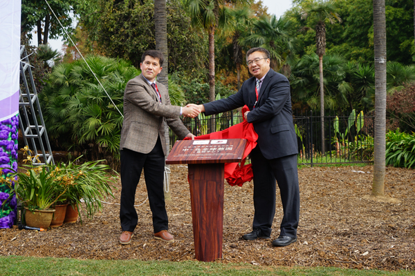 China-Uzbekistan Global Allium Garden (Kunming Center) Launched in Kunming