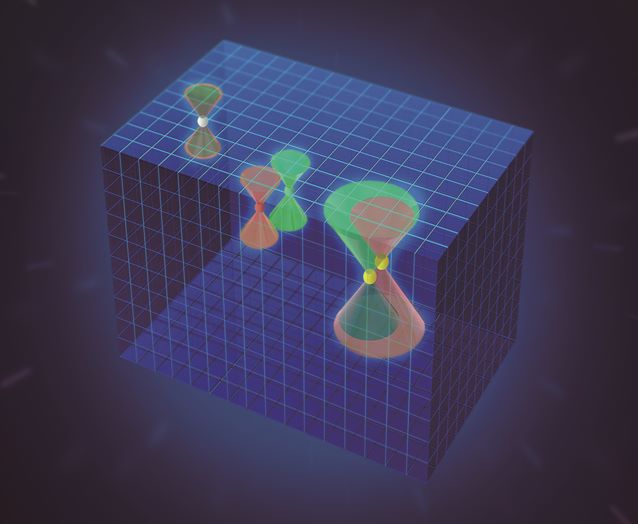 First Observation of Three-component Fermions in Topological Semimetal Molybdenum Phosphide