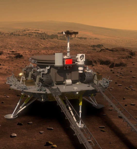 China Completes First Mars Probe Mission