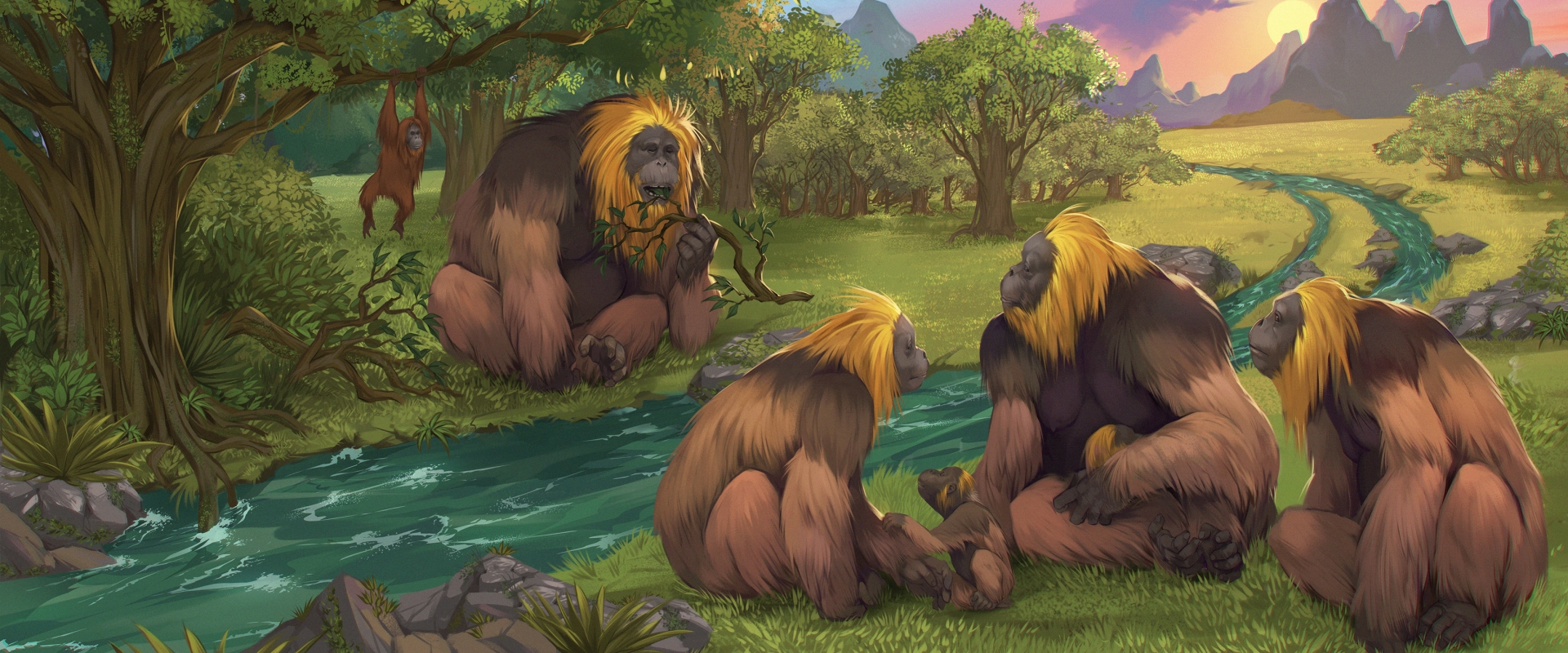 The Extinction of the Giant Ape: A Long-standing Mystery Solved