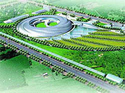 Construction of Shanghai Light Source is in sound progress