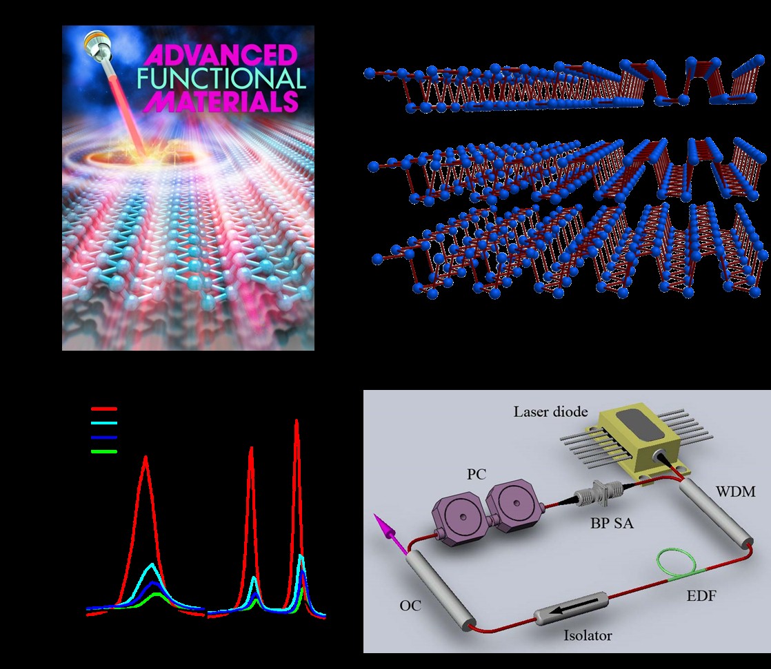 From black phosphorus to phosphorene: basic solvent exfoliation, evolution of Raman scattering, and applications to ultra-fast photonics