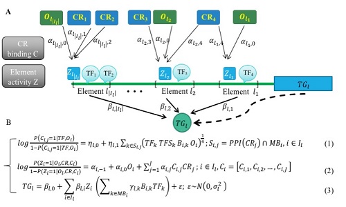 Schematic overview of PECA model