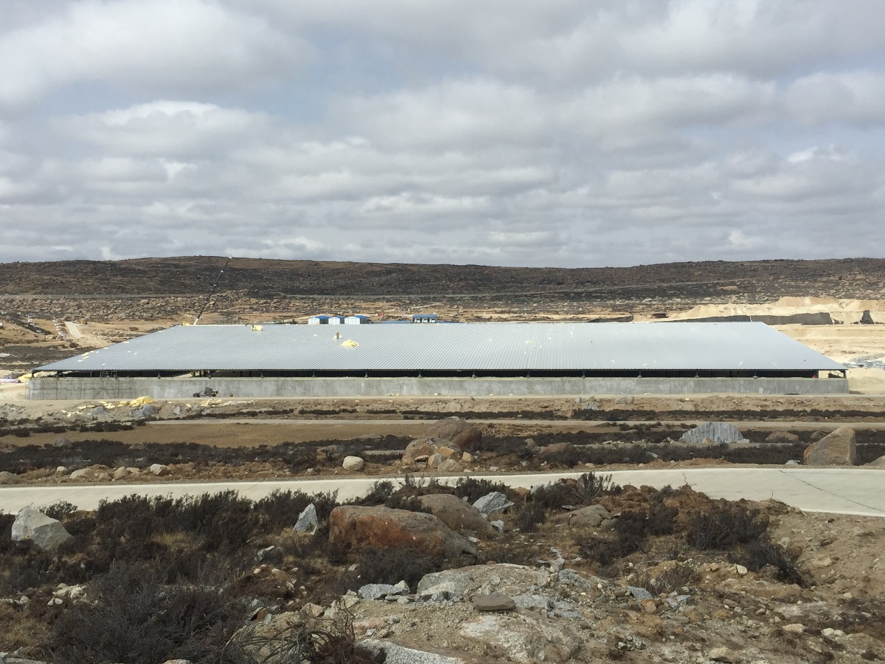 Main Structure at LHAASO Water Cherenkov Detector Array Completed