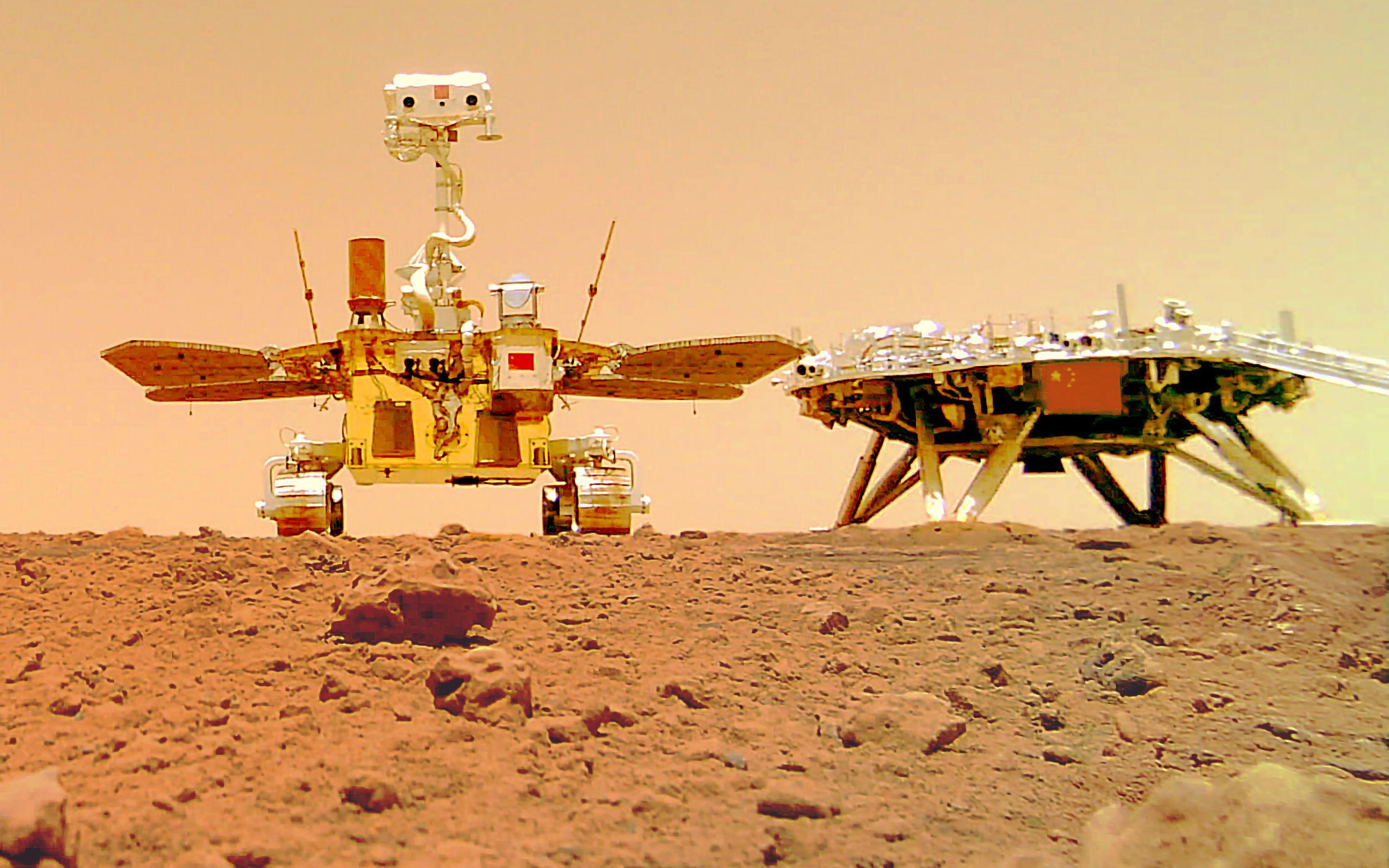 China's Mars Rover Discovers Longer Water Existence on Red Planet