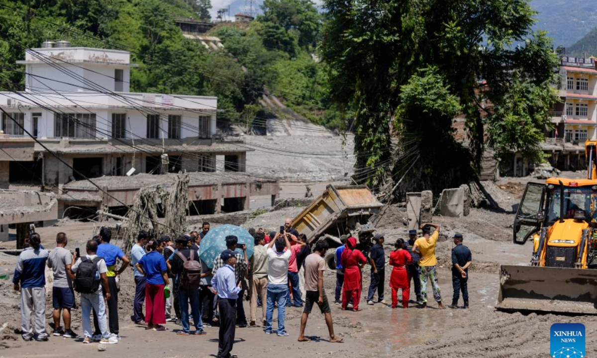 Chinese Scientific Community's Analysis Crucial for Nepalese Understanding of Mudslide Disaster Triggers; Proactive Joint Monitoring Needed: Nepali Expert