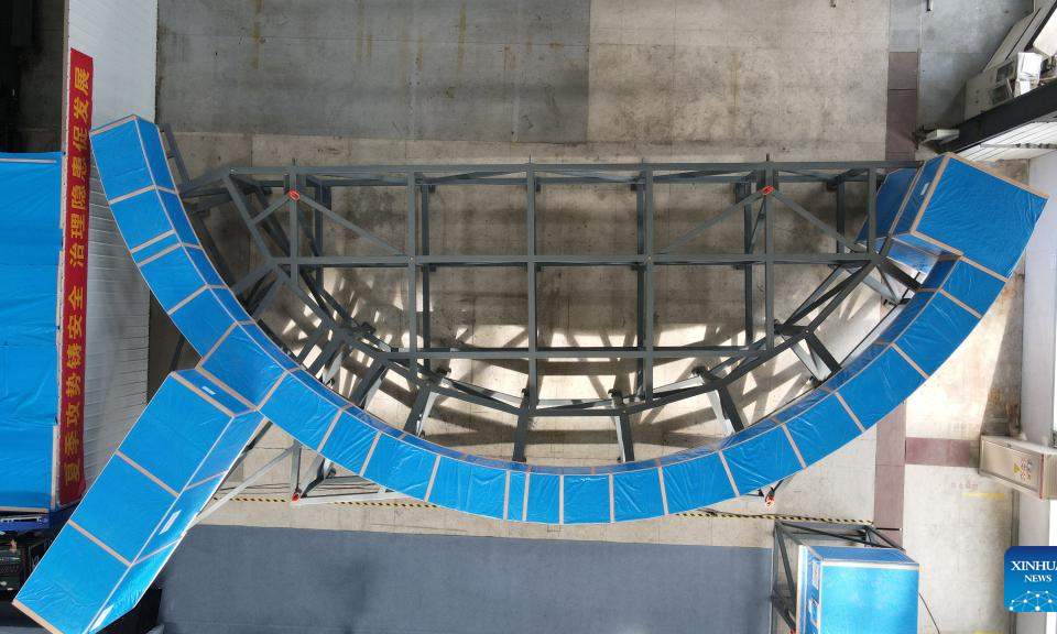 China Delivers Key Components for World's Largest 