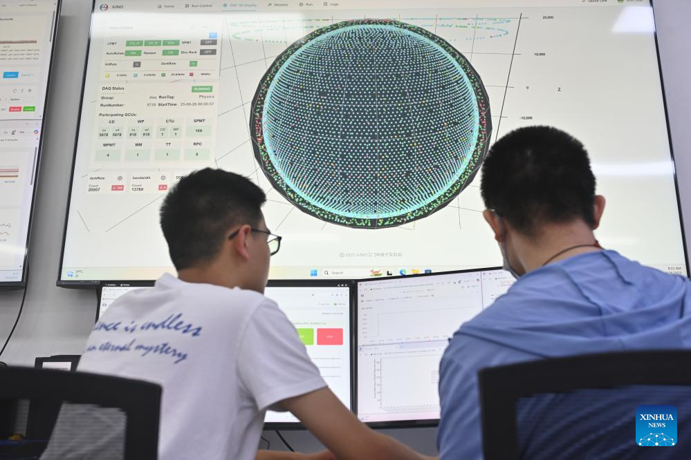China's Ultra-large Neutrino Detector Starts Operation to Find 