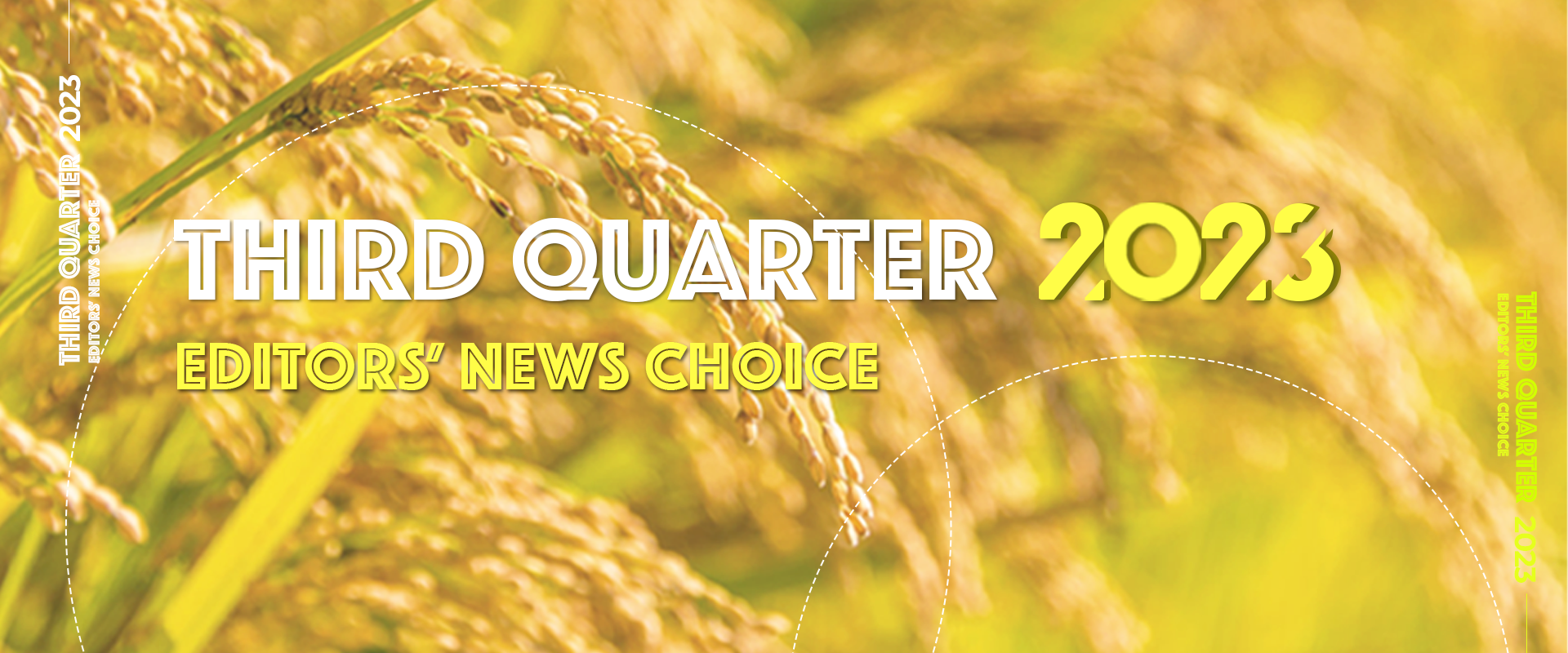 Third Quarter 2023: Editors' News Choice