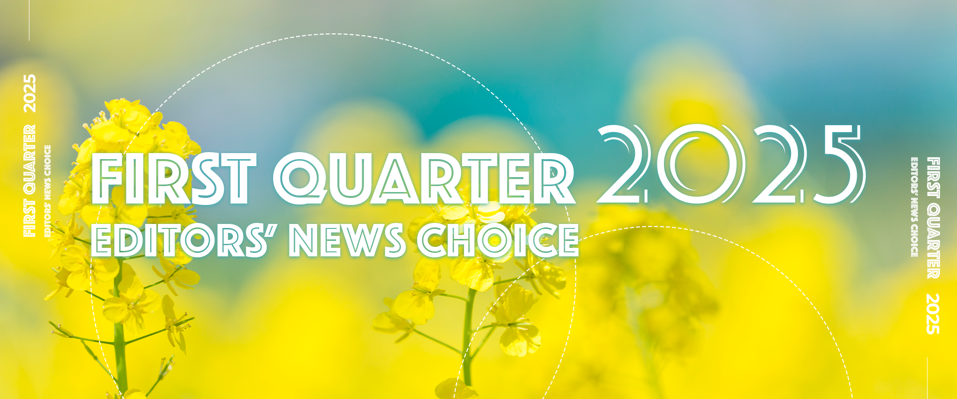 First Quarter 2025: Editors' News Choice