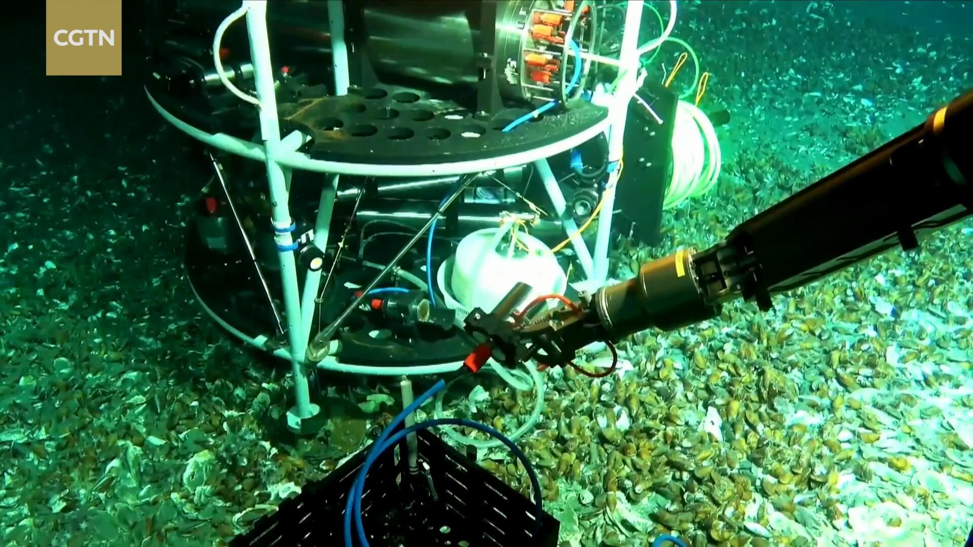 Trial Deployment of Chinese Deep-sea Experiment Station Successful