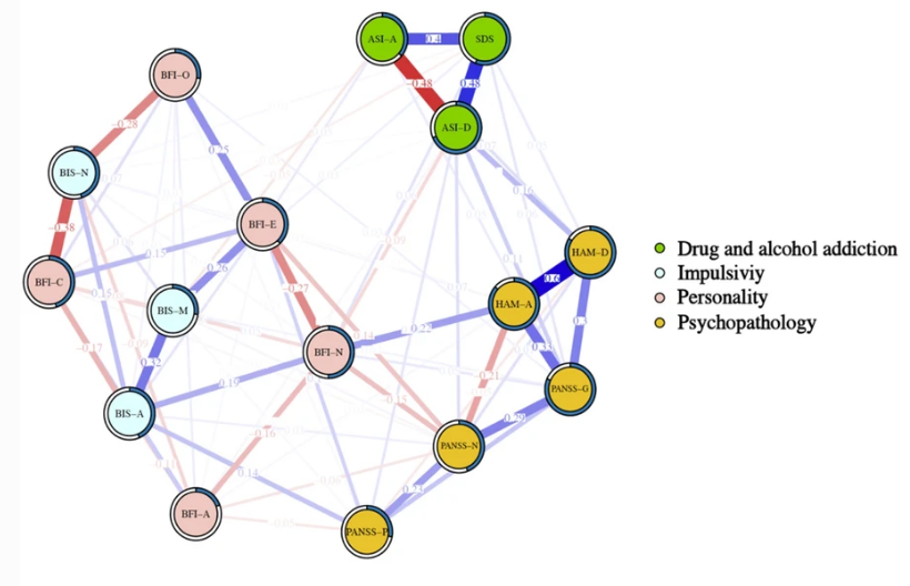 Study Suggests Interplay between Addictive Behaviour and Psychopathology and Personality in Substance Use Disorder