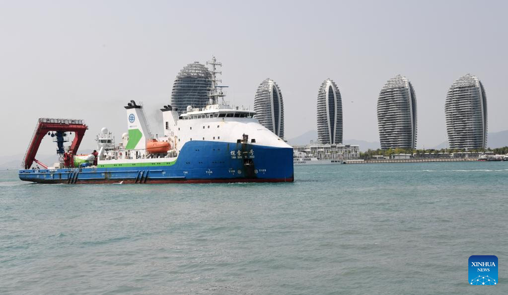 Chinese Research Ship Completes Deep-sea Research Mission in Waters near Oceania