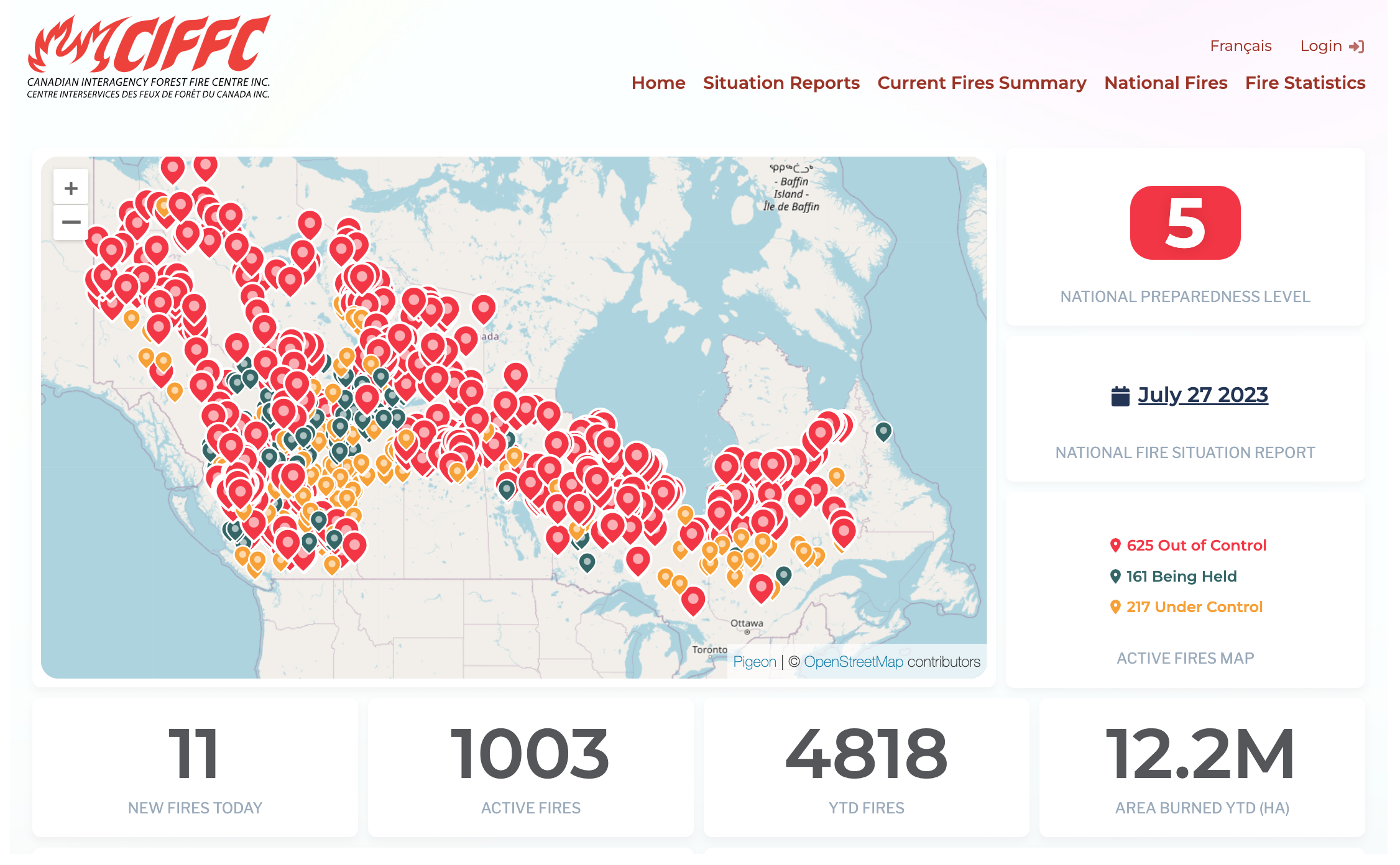 CO<sub>2</sub> Emissions from Canada Fires Exceed 1 Billion Tonnes: Chinese Scientist
