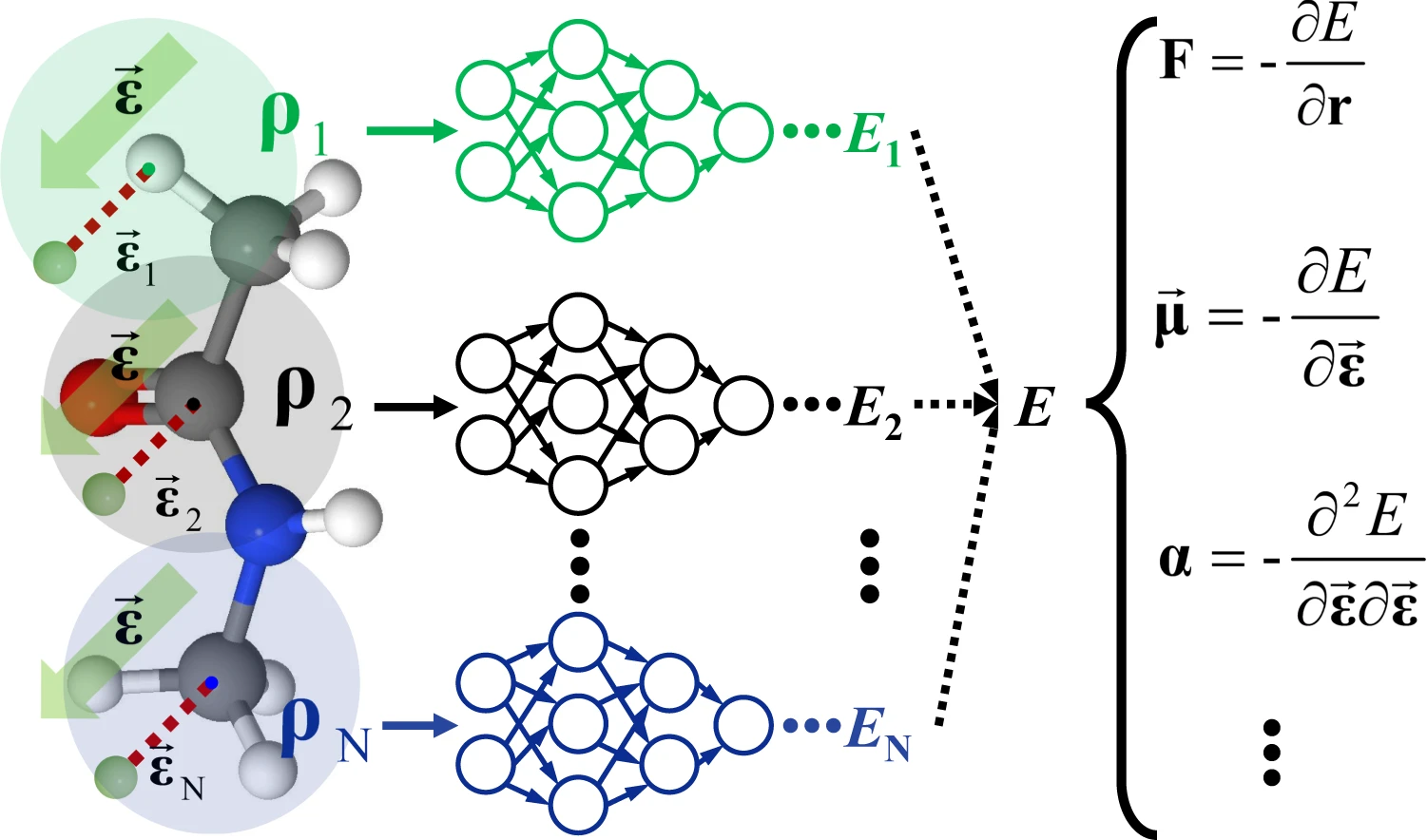 Novel Machine Learning Model for Molecular Simulation Under External Field