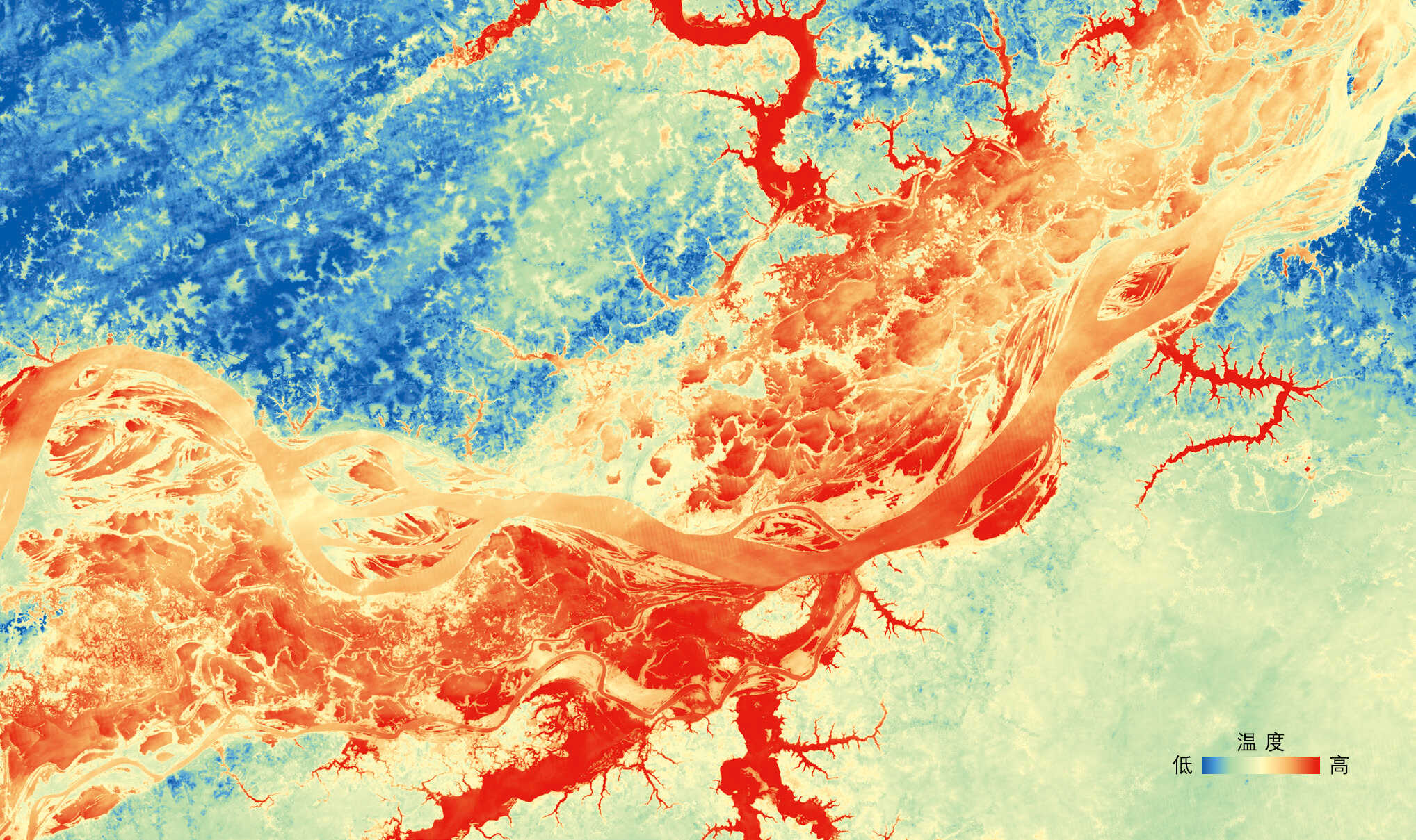 Earth's Landscapes Through Thermal Infrared Imager from SDGSAT-1