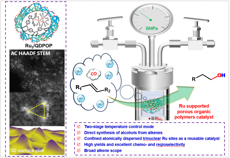 New Strategy Proposed for Direct Synthesis of Alcohols from Reductive Hydroformylation of Alkenes
