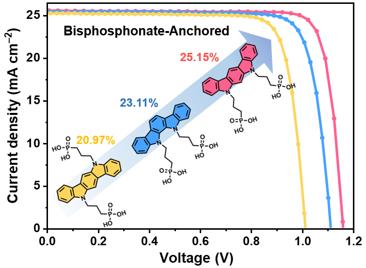 New Efficiency Record Set for Stable Multipodal Aelf-assembled Molecule-based Perovskite Solar Cells