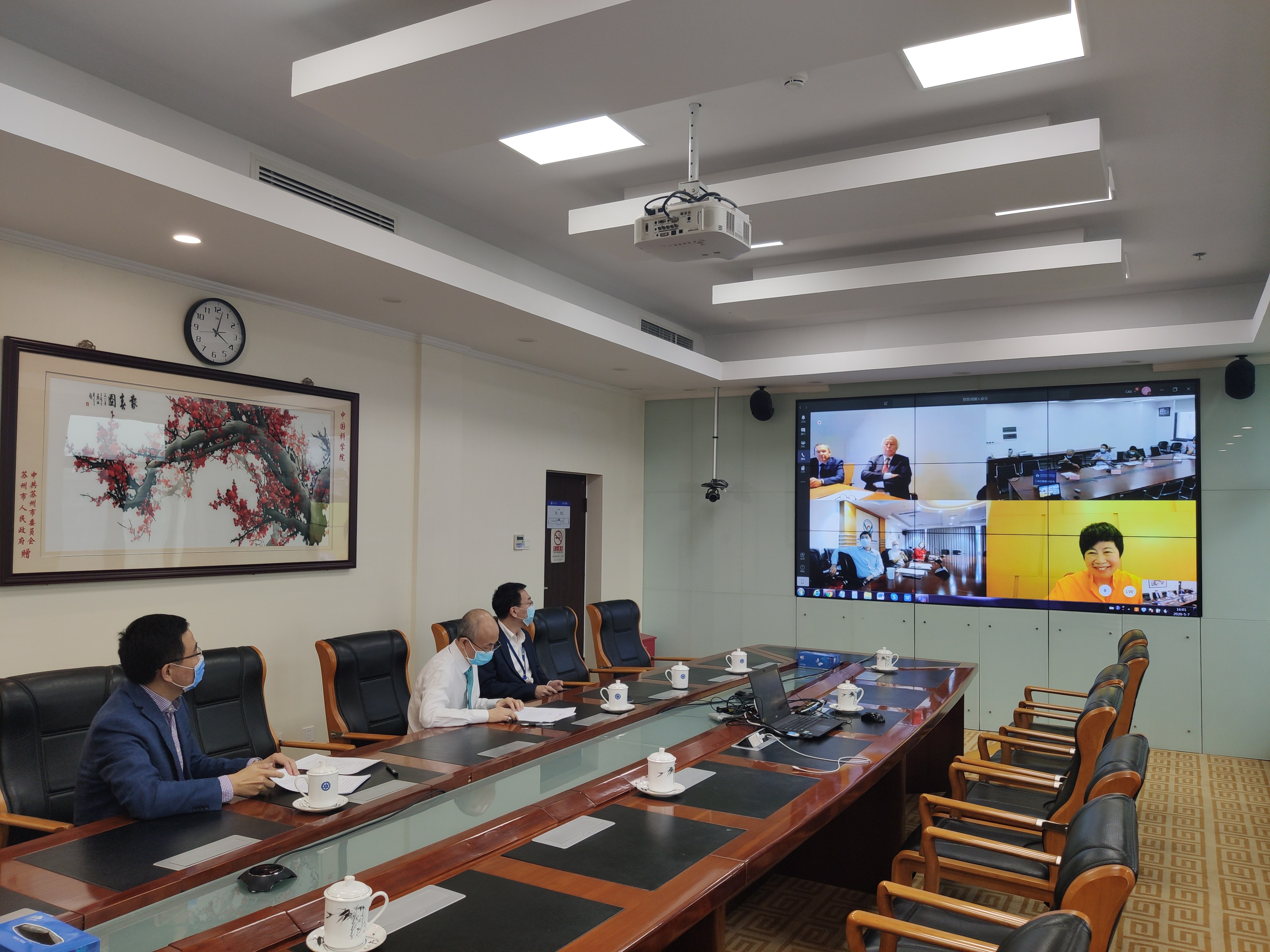 CAS, Mérieux Foundation Strengthen Cooperation to Defeat COVID-19 Pandemic