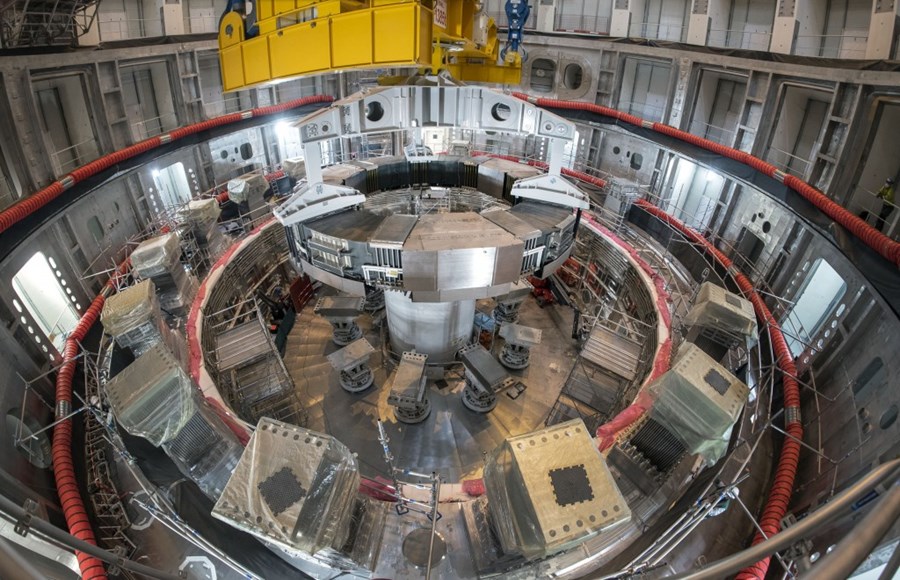 Mega Coil Completes Insertion in the Tokamak Pit of ITER