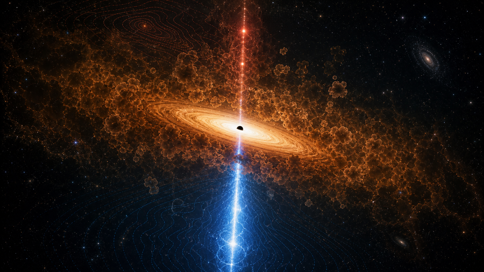 Researchers Use Counterjet to Reveal Clumpy Gas Near 3C 84 Black Hole