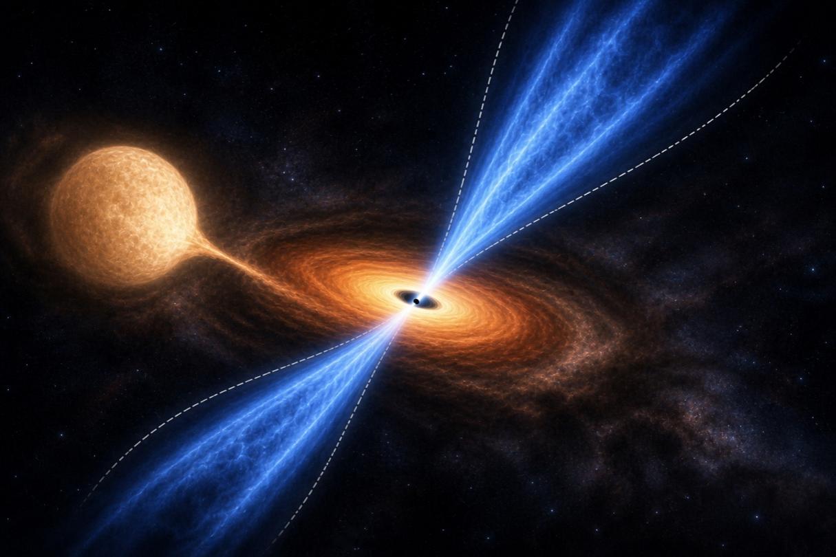 Researchers Reveal First Jet Collimation Profile in an X-ray Binary