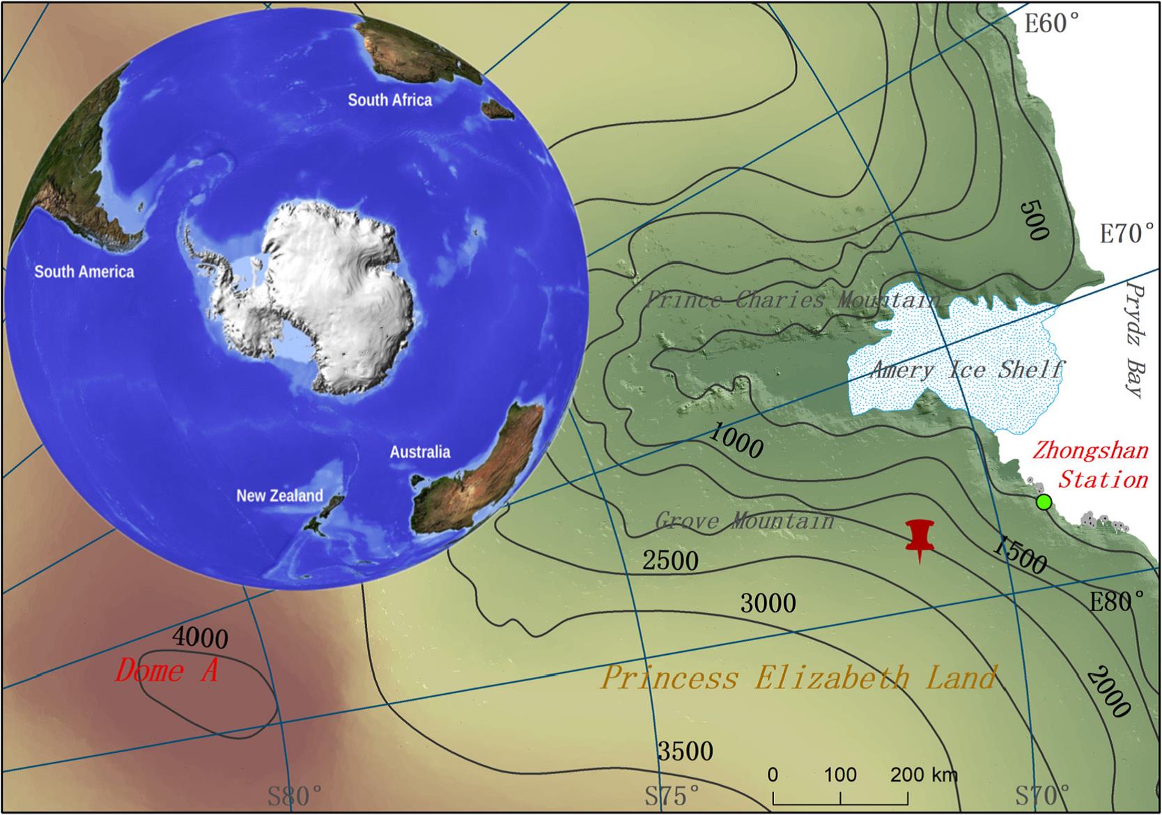 Scientists Reveal the Iron Records and its Sources in Glacial Basin Shallow Ice Core of the East Antarctica
