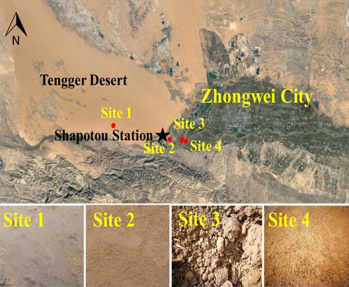 Map of soil substrate collection locations and soil characteristics.jpg