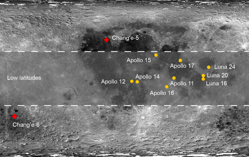 Researchers Discover Latitude- and Regolith-Dependent Distribution of Lunar Surface Water