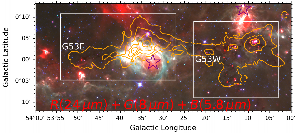 Researchers Discover End-dominated Collapse and Hub-filament System in G53 Star-Forming Region