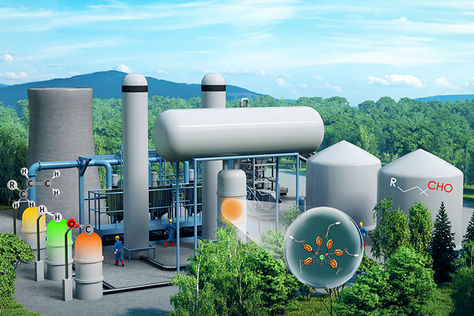 Heterogeneous Ethylene Hydroformylation Enables Highly-efficient Industrial Production of Propanal/n-Propanol